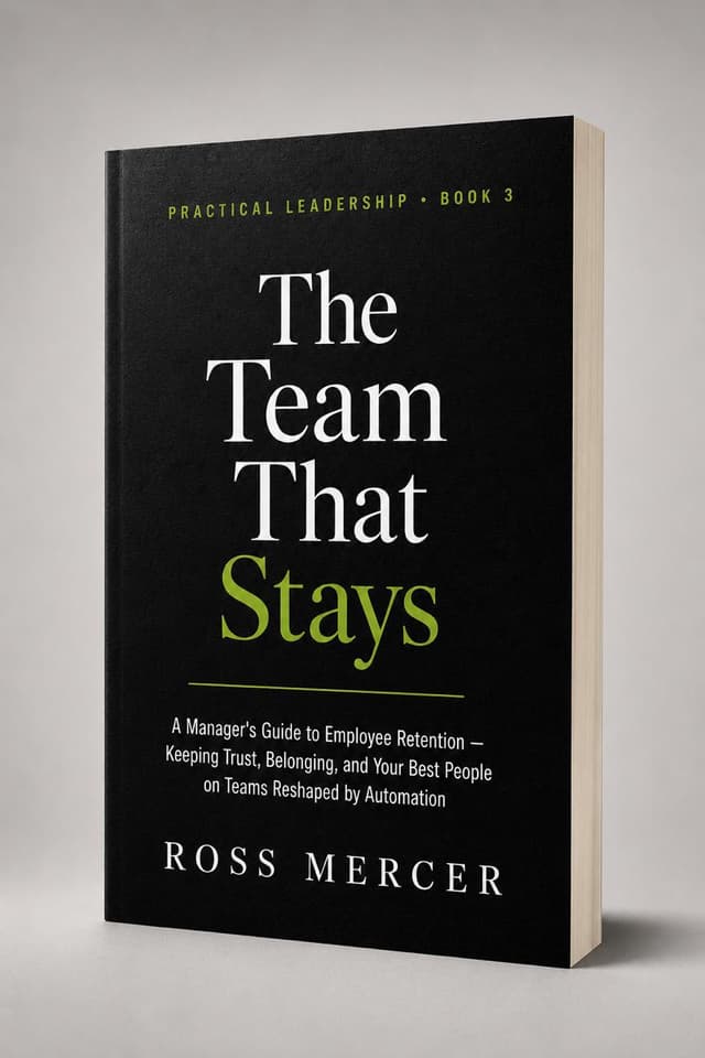 The Team That Stays — book cover