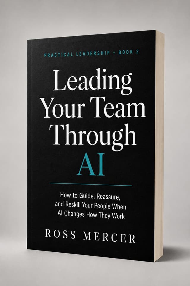 Leading Your Team Through AI — book cover